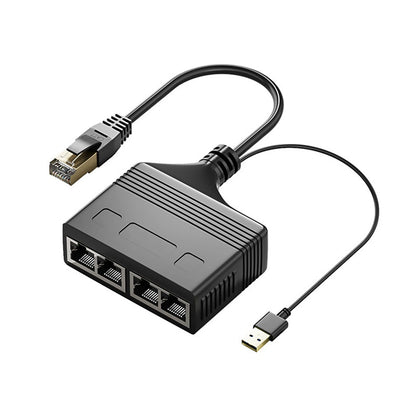 Ethernet Splitter RJ45 Cable 1 IN 4 Out for Network Devices
