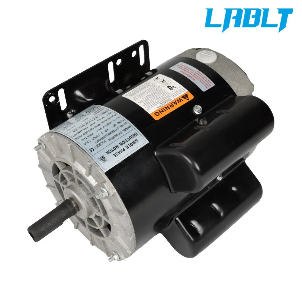 Air Compressor Electric Motor 3HP 3450RPM 56Frame 1Phase 115/230v 5/8"
