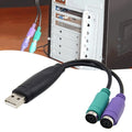 USB to PS/2 Adapter for Workshop (1Pc)