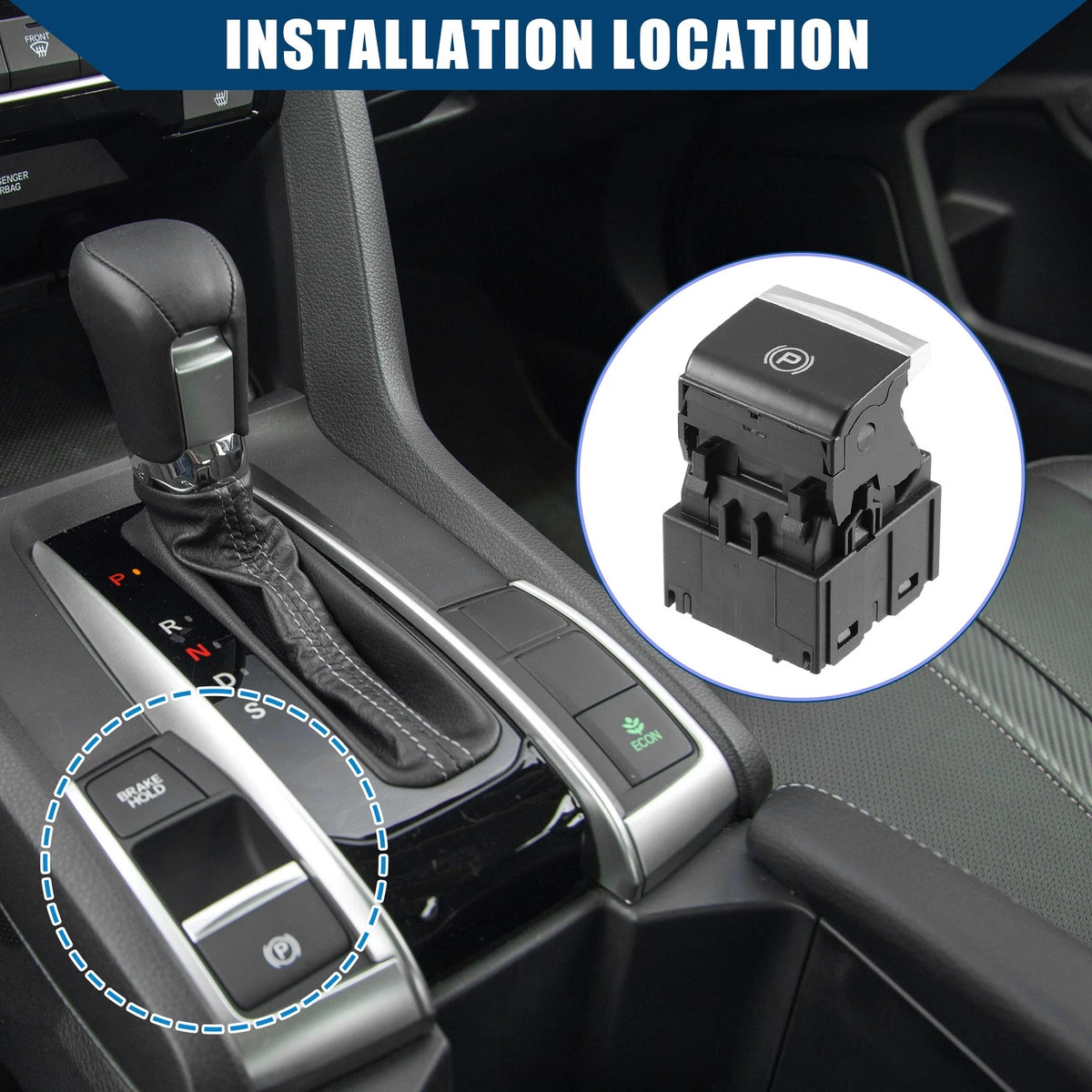 Electronic Parking Brake Switch for Honda Civic (2016–2021)