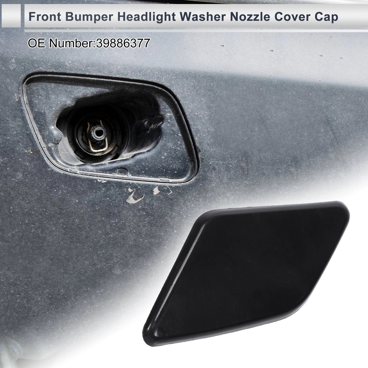 Headlight Washer Nozzle Cover Cap for Volvo S40 (2008–2010)