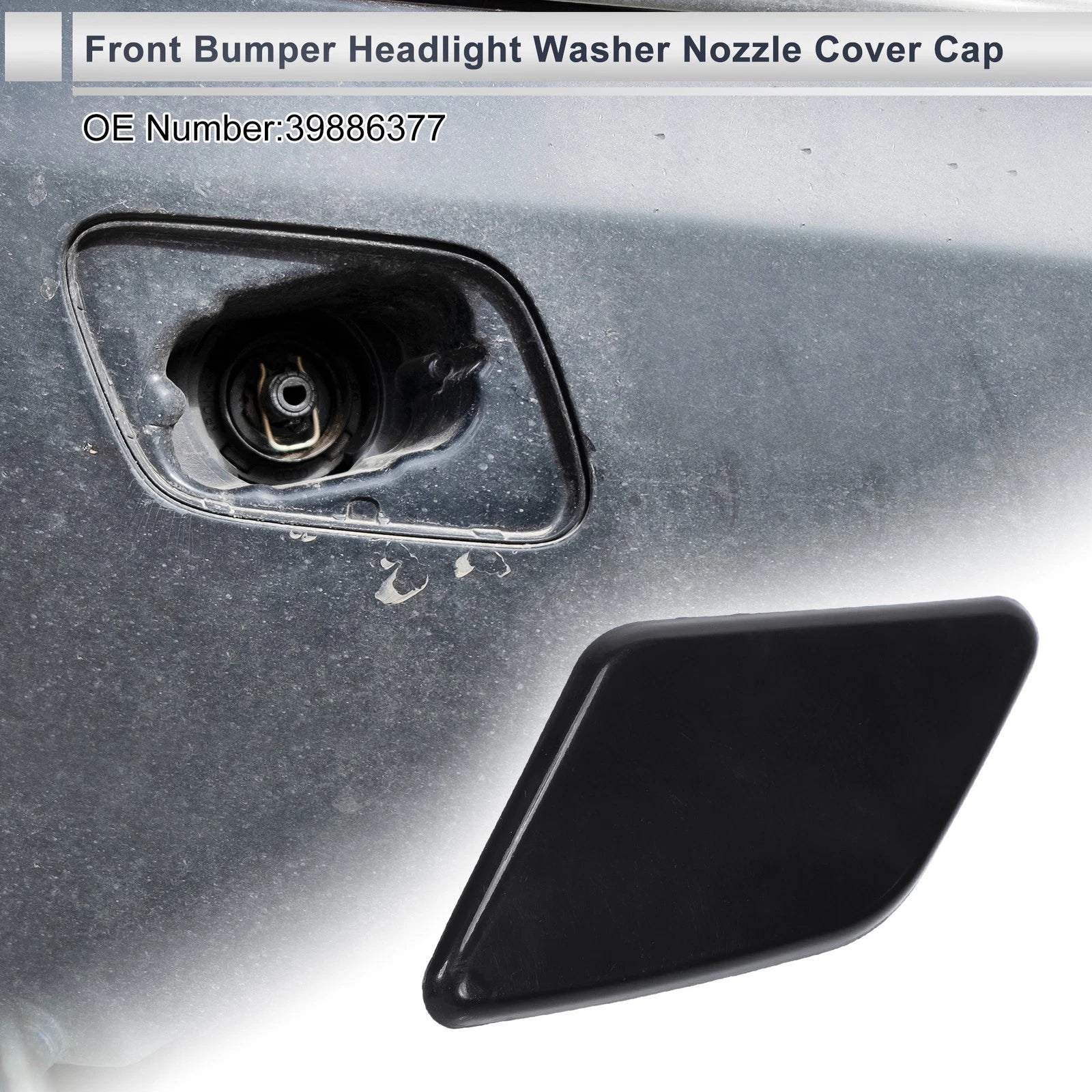 Headlight Washer Nozzle Cover Cap for Volvo S40 (2008–2010)