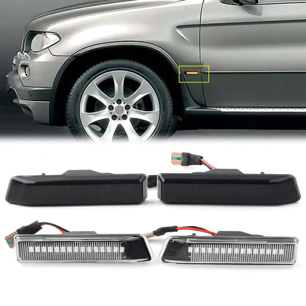 Dynamic LED Side Marker Turn Signal Light for BMW E36 3-Series (1997–1999)