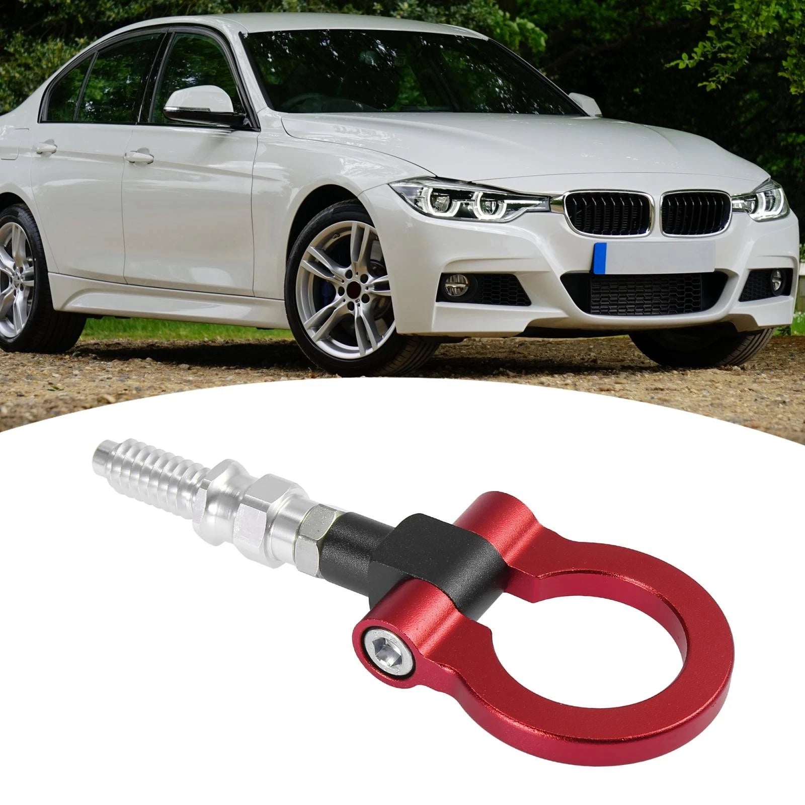 Front Bumper Tow Hook Towing Eye Replacement for BMW 325i 328i 335i (2006–2017)