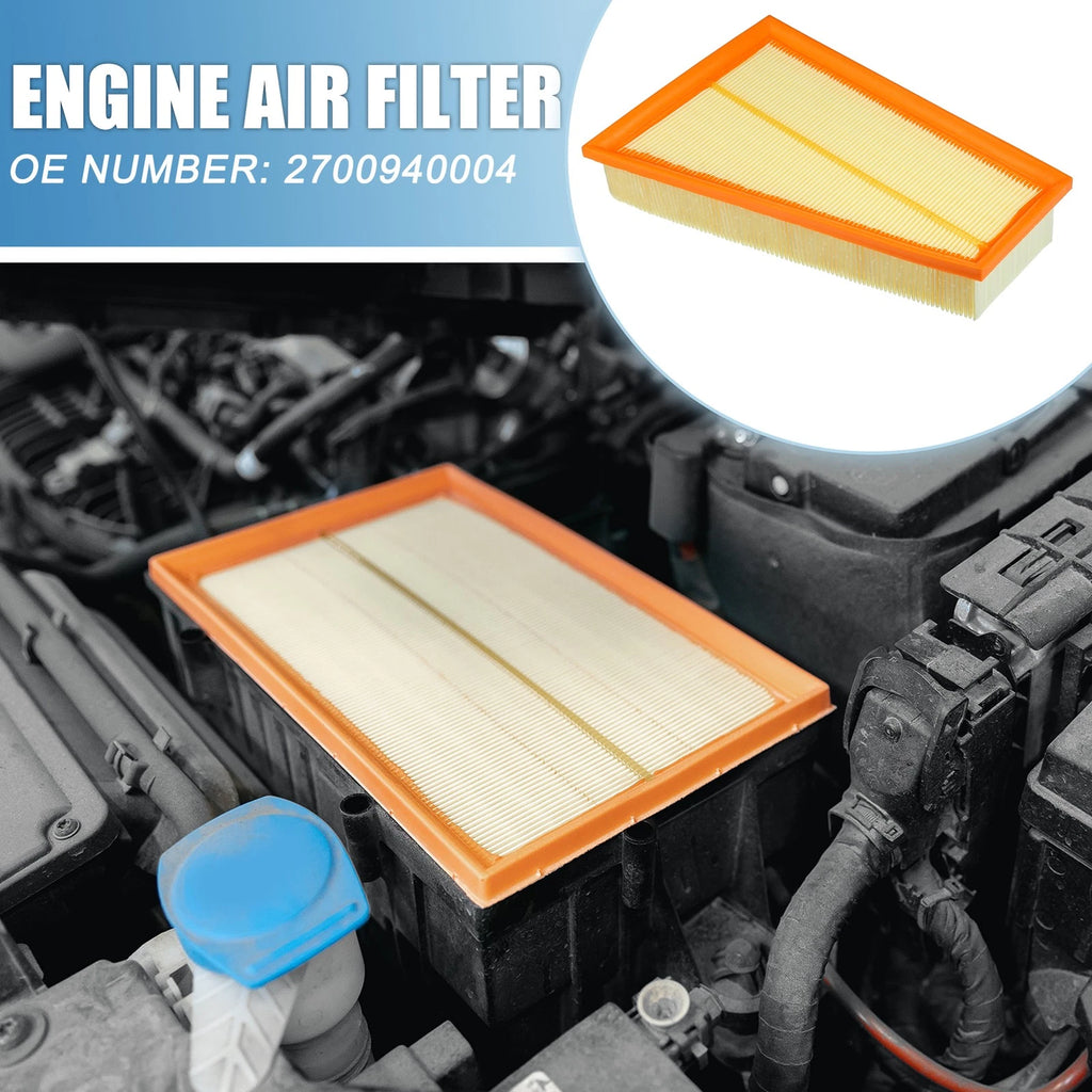 Engine Air Intake Filter Replacement for Mercedes-Benz CLA250 (2014–2020)