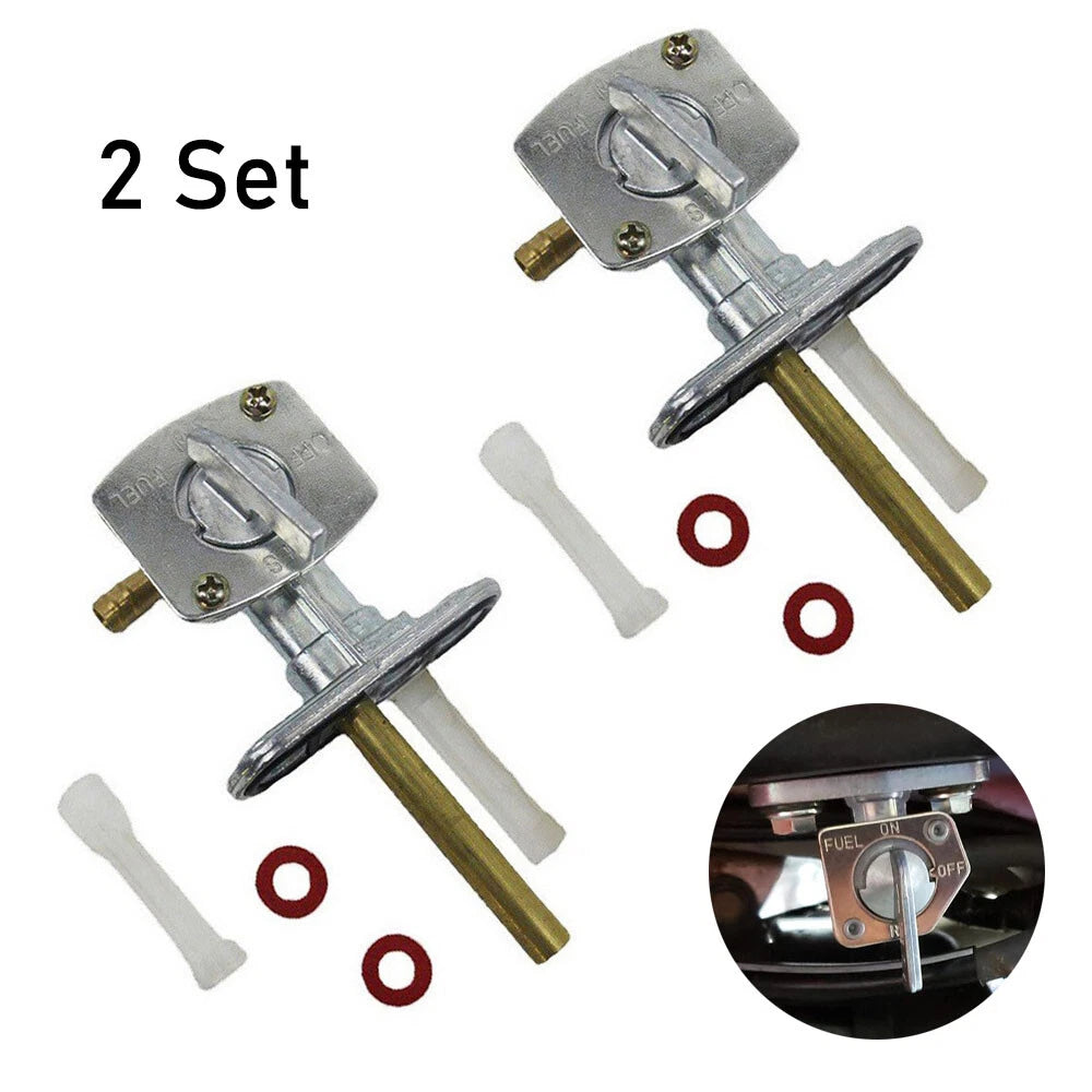 2X Fuel Petcock Valve Switch Kit for Yamaha YFM 660 Grizzly (2002–2008)