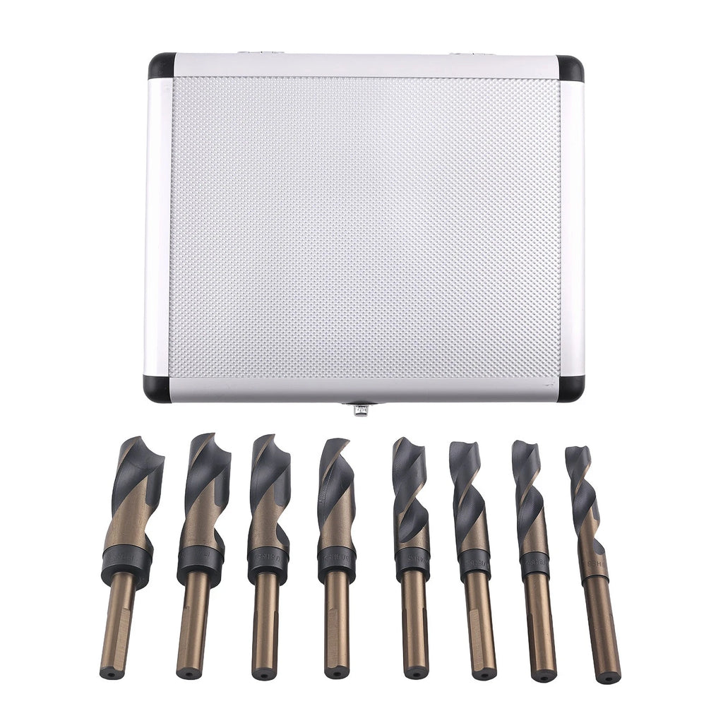 8PC Wood Boring Bit Set with Storage Case