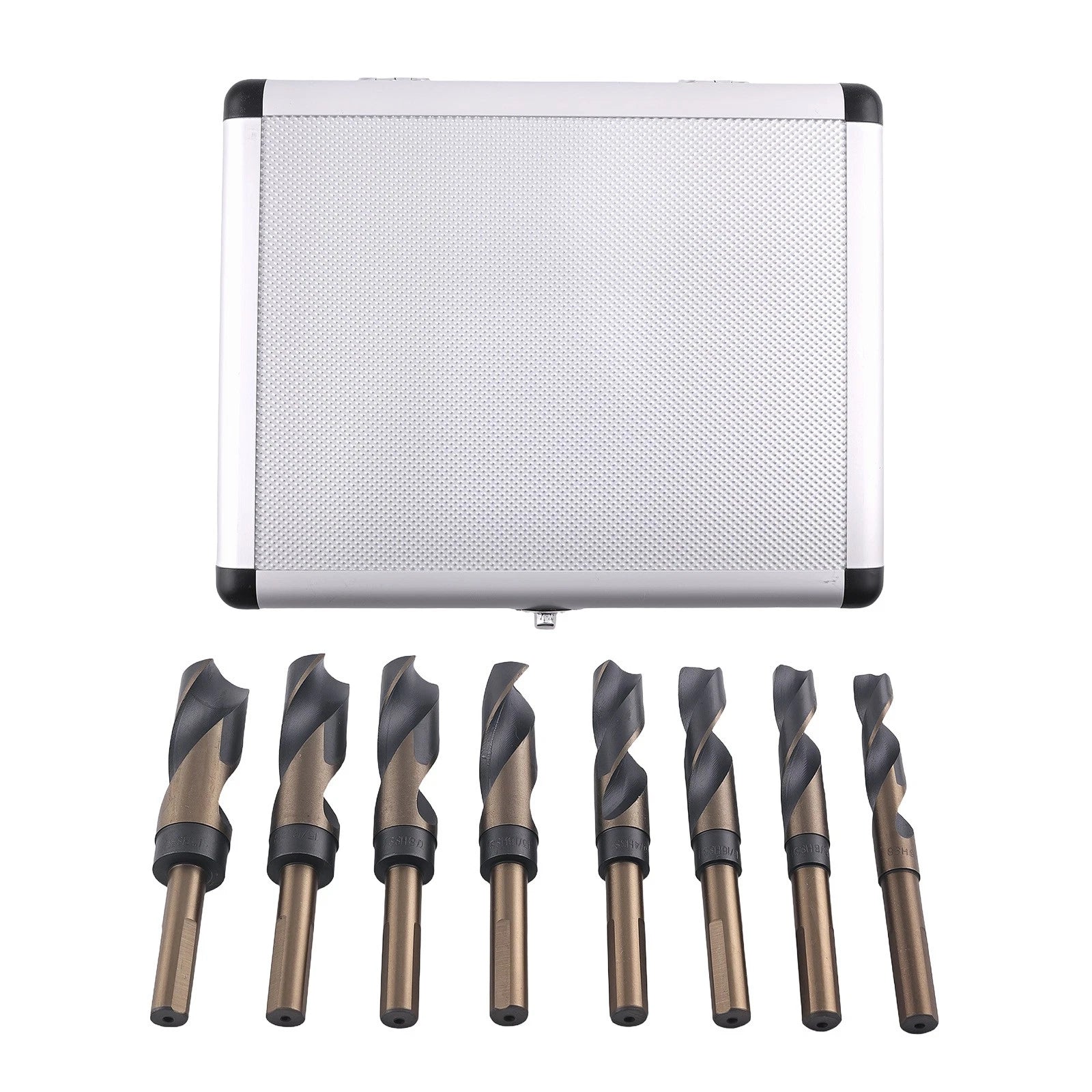 8PC Wood Boring Bit Set with Storage Case