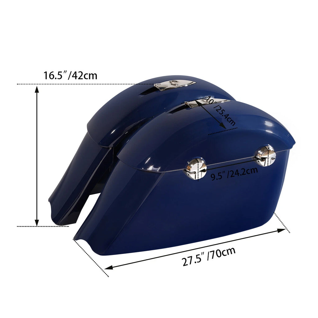 Saddlebags Electronic Latch Lid for Indian Chieftain Springfield (2014–2018, 2016–2024)
