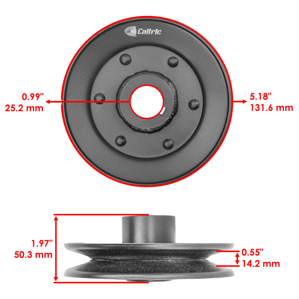 Drive Pulleys Replacement for John Deere LX172 LX173 LX176 (1970–1990)
