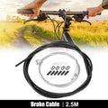 Bike Inner Brake Cable Housing Kit Universal for 2.5m Mountain Bikes (Black)