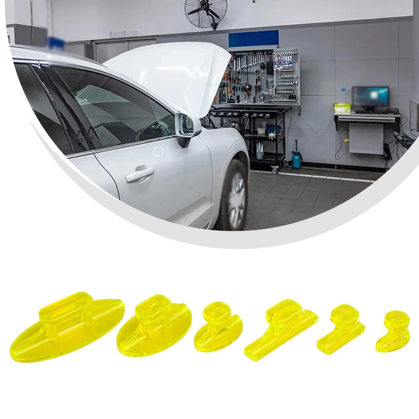 12 Glue Tabs Dent Repair Tool for Auto Maintenance