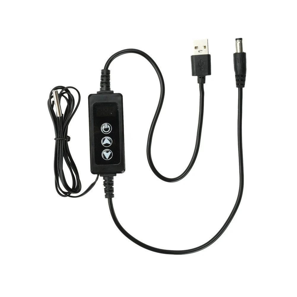 LED Digital Temperature Controller W-3301A for Brewing Fermentation (DC 5V 24V)