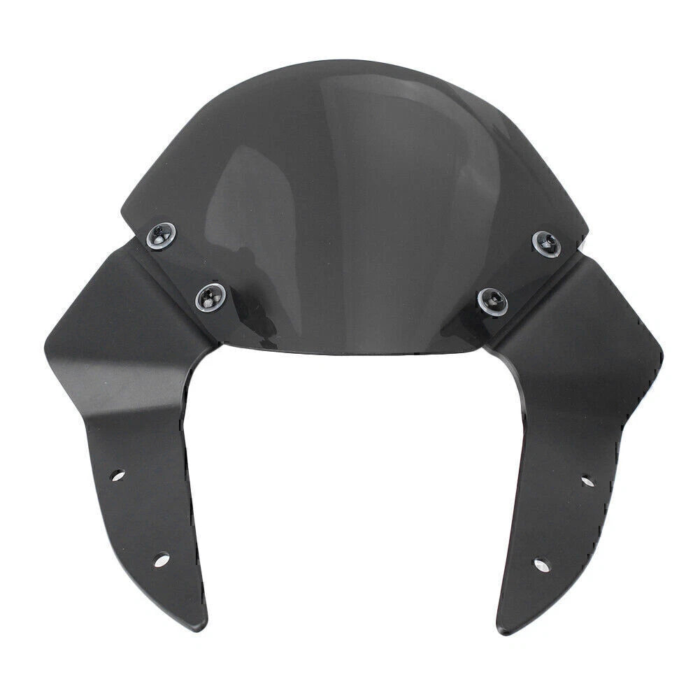 Front Windshield Deflector Black for Kawasaki Z 800 (2013–2016)