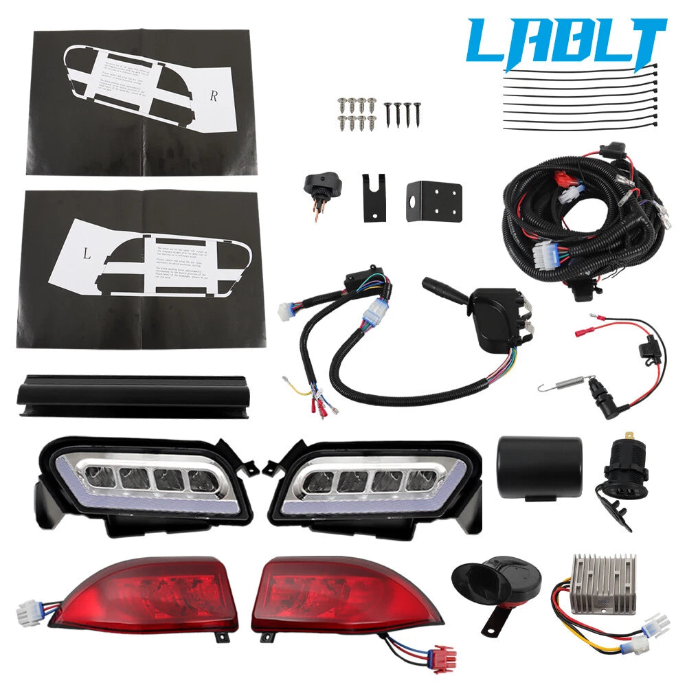 LED Headlight & Tail Light for Club Car Tempo (2018–Present)