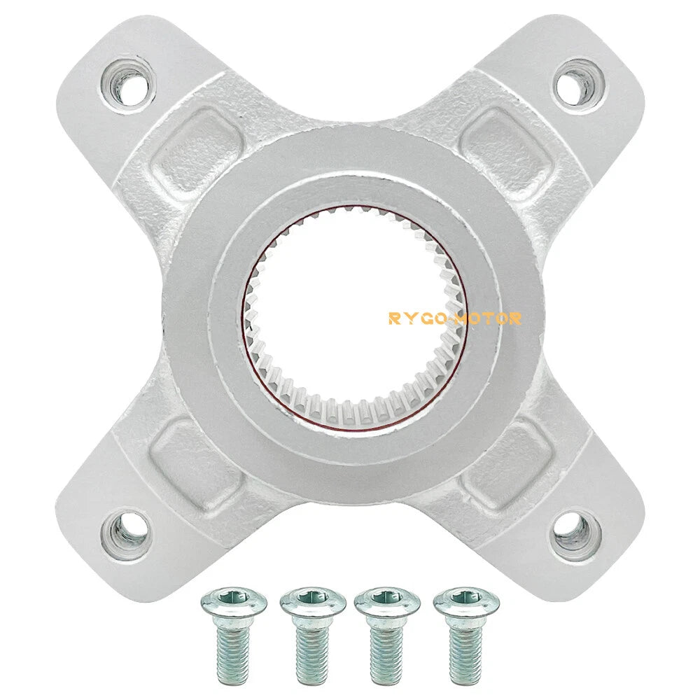 Rear Disc Brake Flange Rotor Hub w/Bolts for Honda Sportrax 400 TRX400EX (1999–2008)