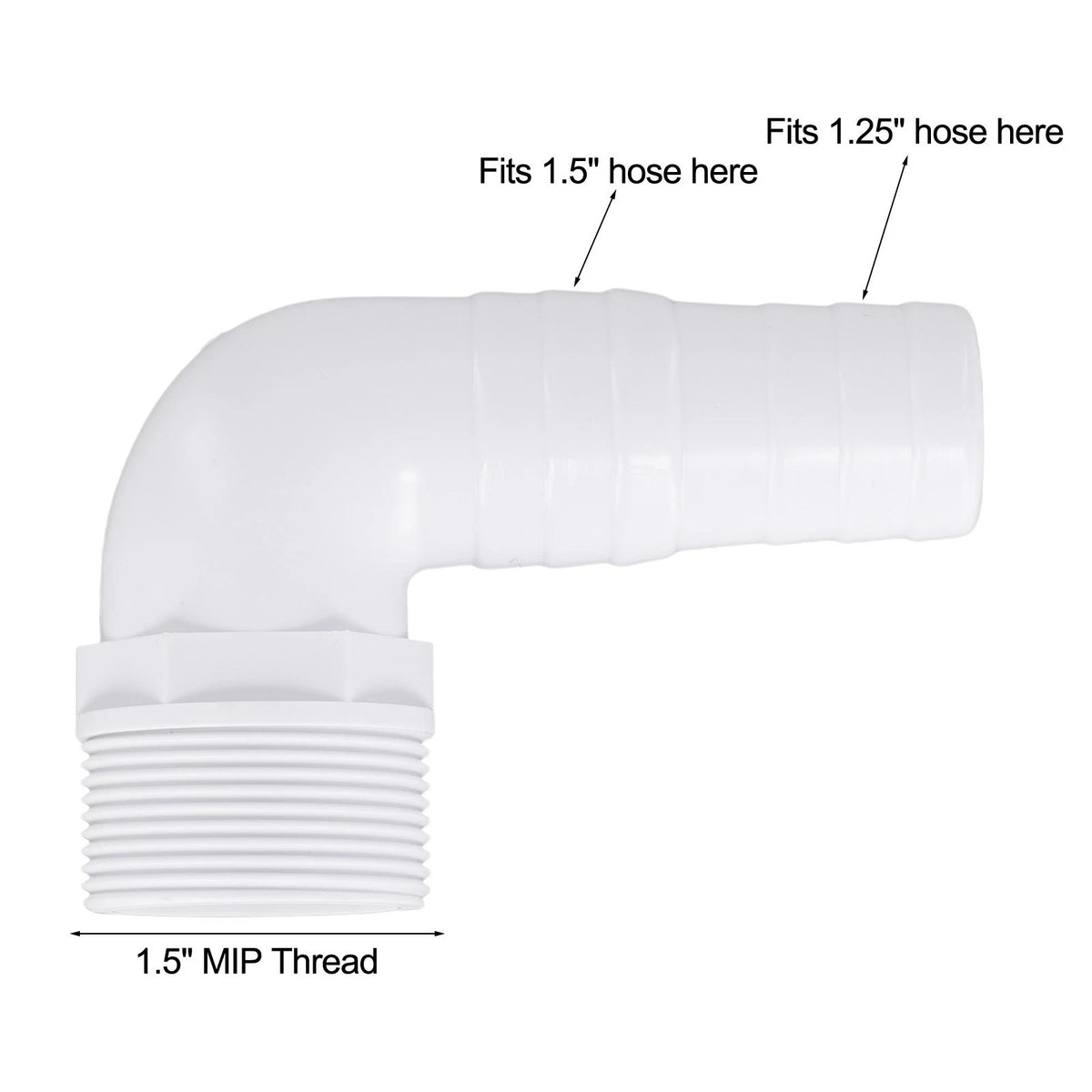 90 Degree Adapter Fitting Hose for SPX1105Z3