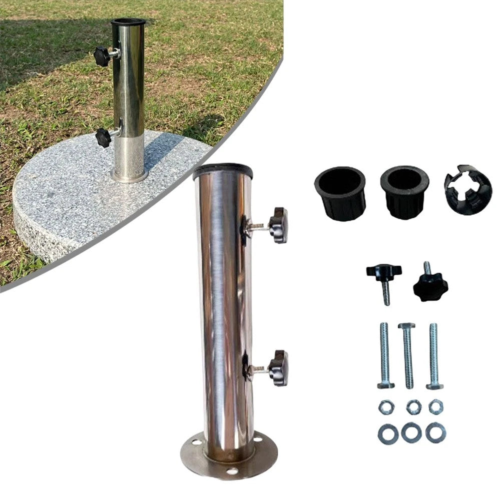 Adjustable Knob Umbrella Base for Large Outdoor Umbrellas