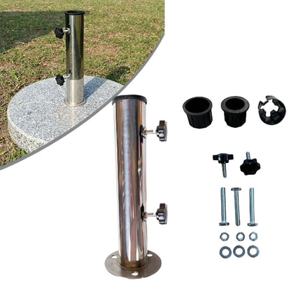 Adjustable Knob Umbrella Base for Large Outdoor Umbrellas