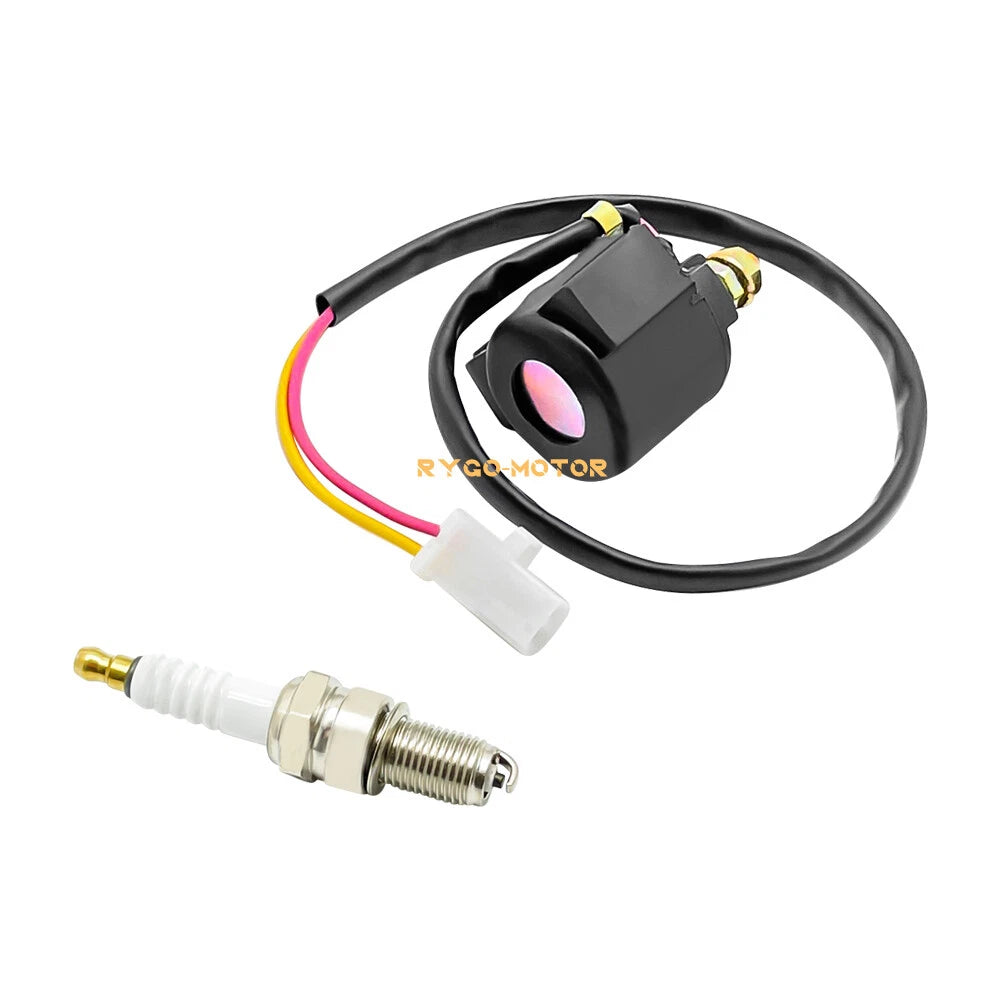 Starter Solenoid Relay & Spark for Yamaha Warrior 350, Big Bear 350, Kodiak 400 (1997–2006)
