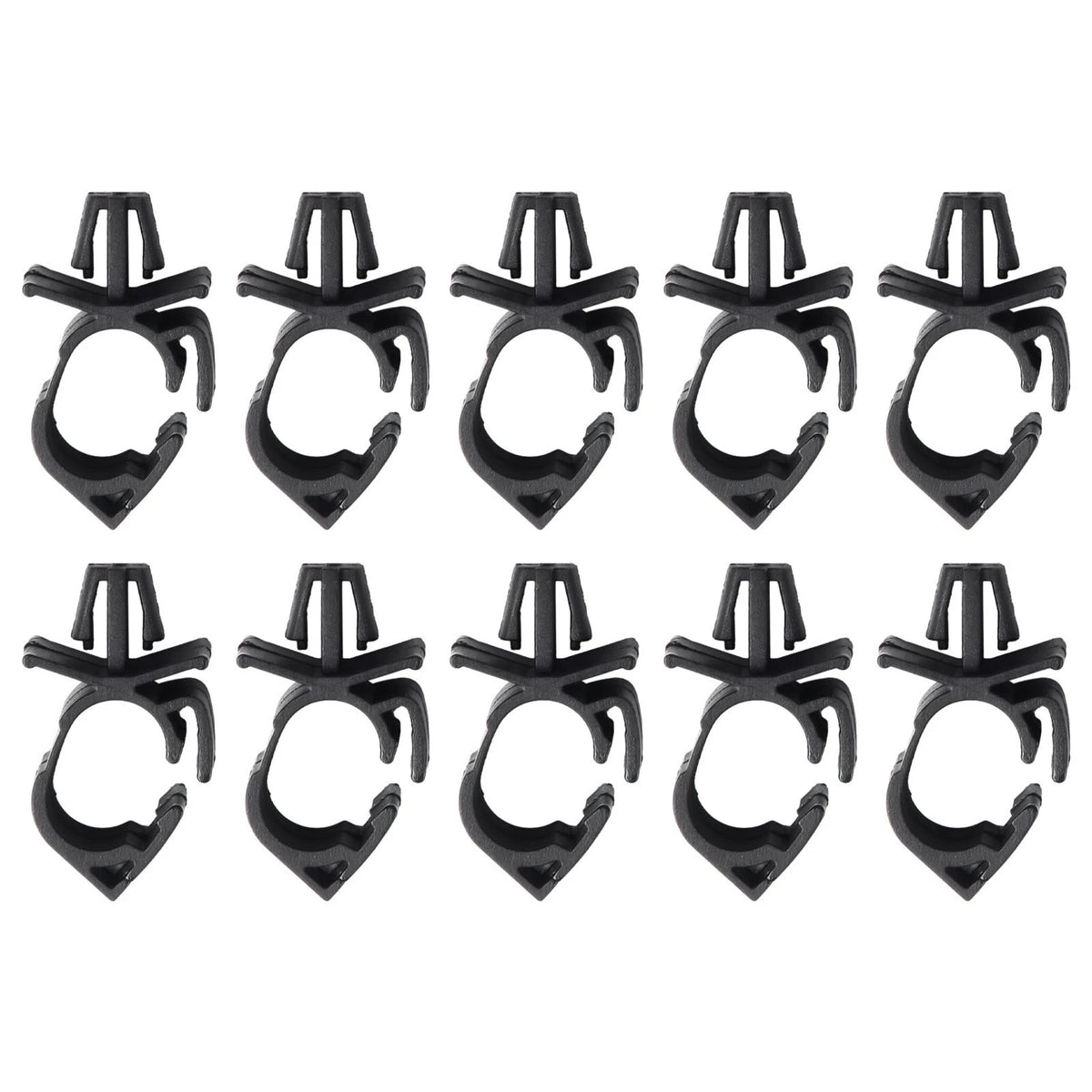 Pack of 10 Car Wiring Harness Fastener Lock Wire Cable Clips