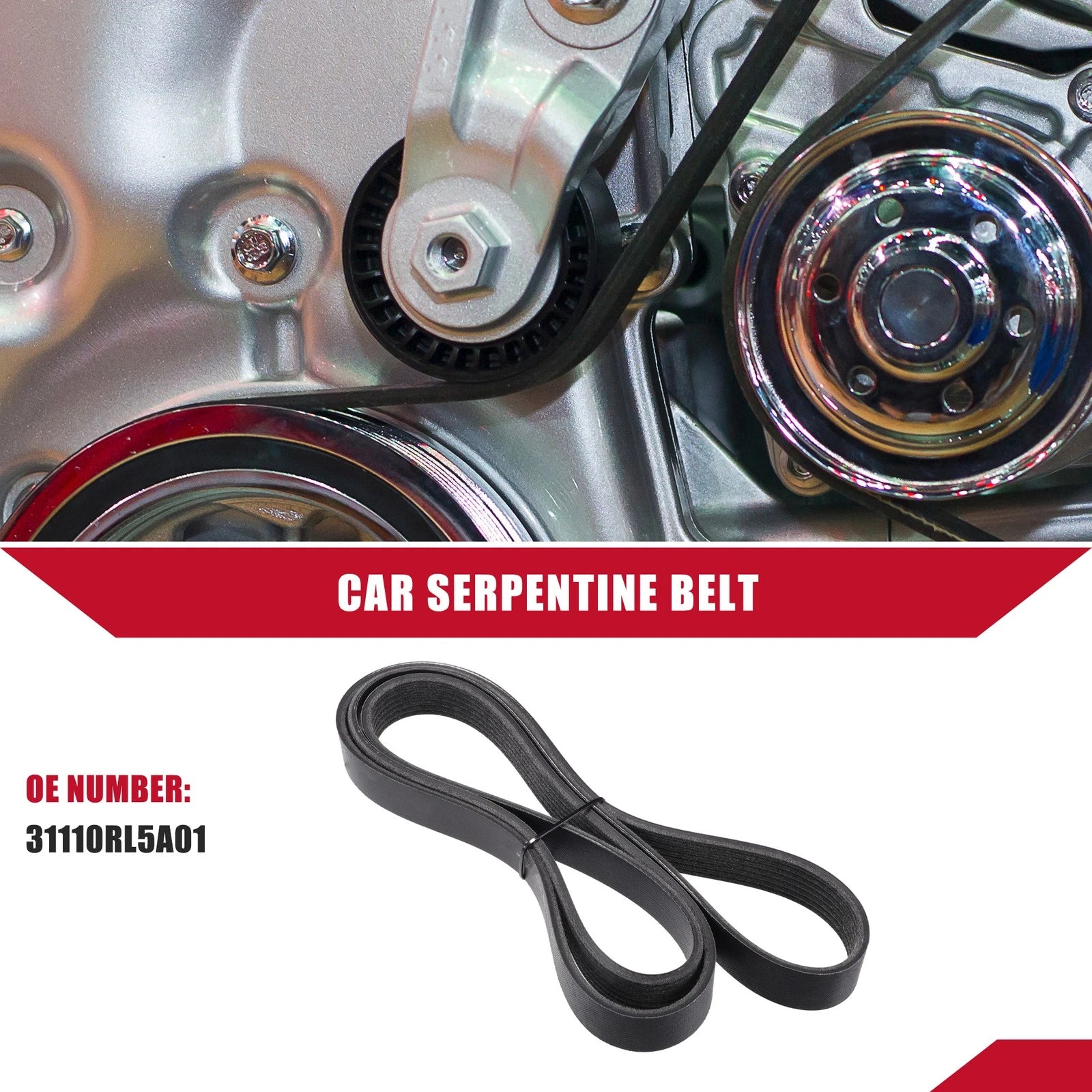 Serpentine Belt Replacement for Honda CR-V and Civic (2017–2020)
