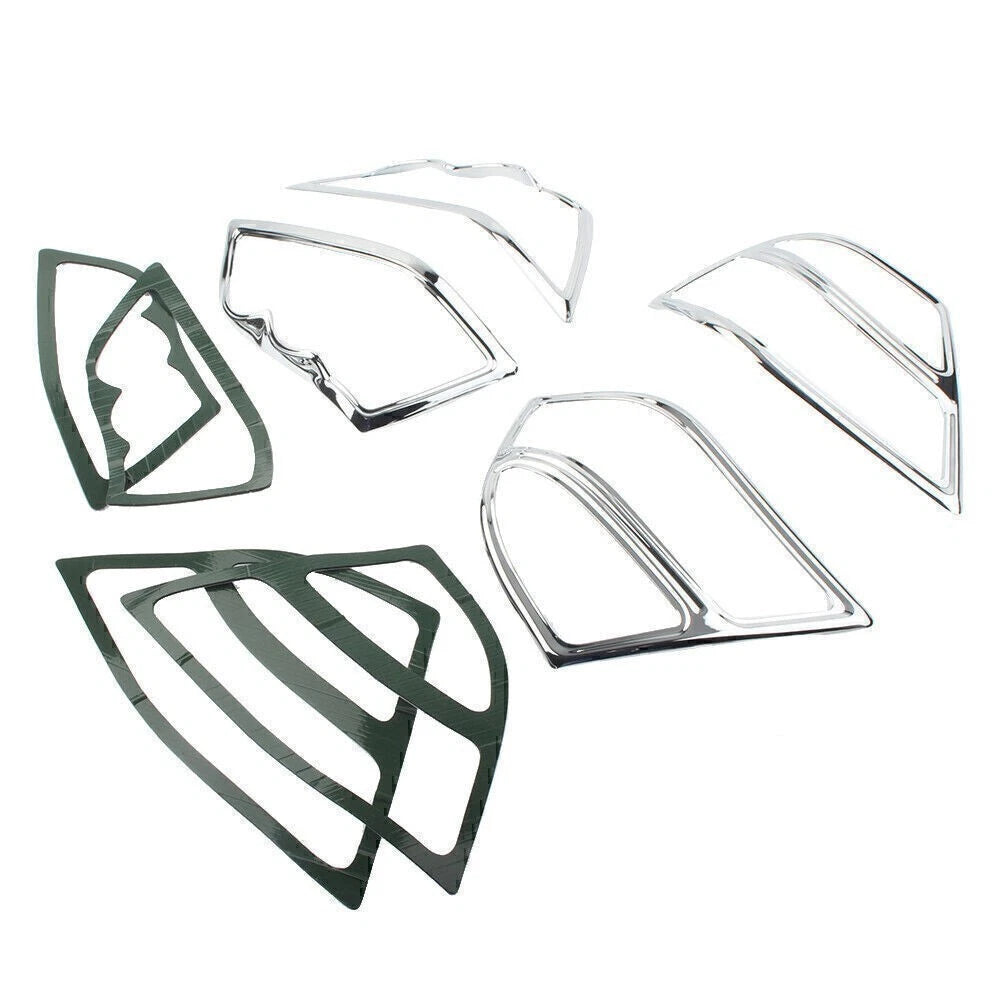 Chrome Fairing Saddlebag Light Accent Trims for Honda Goldwing GL1800 (2006–2011)