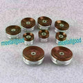 9pcs Frame Hole Caps Set for BMW R1200GS/ADV (2014–2015) Coffee