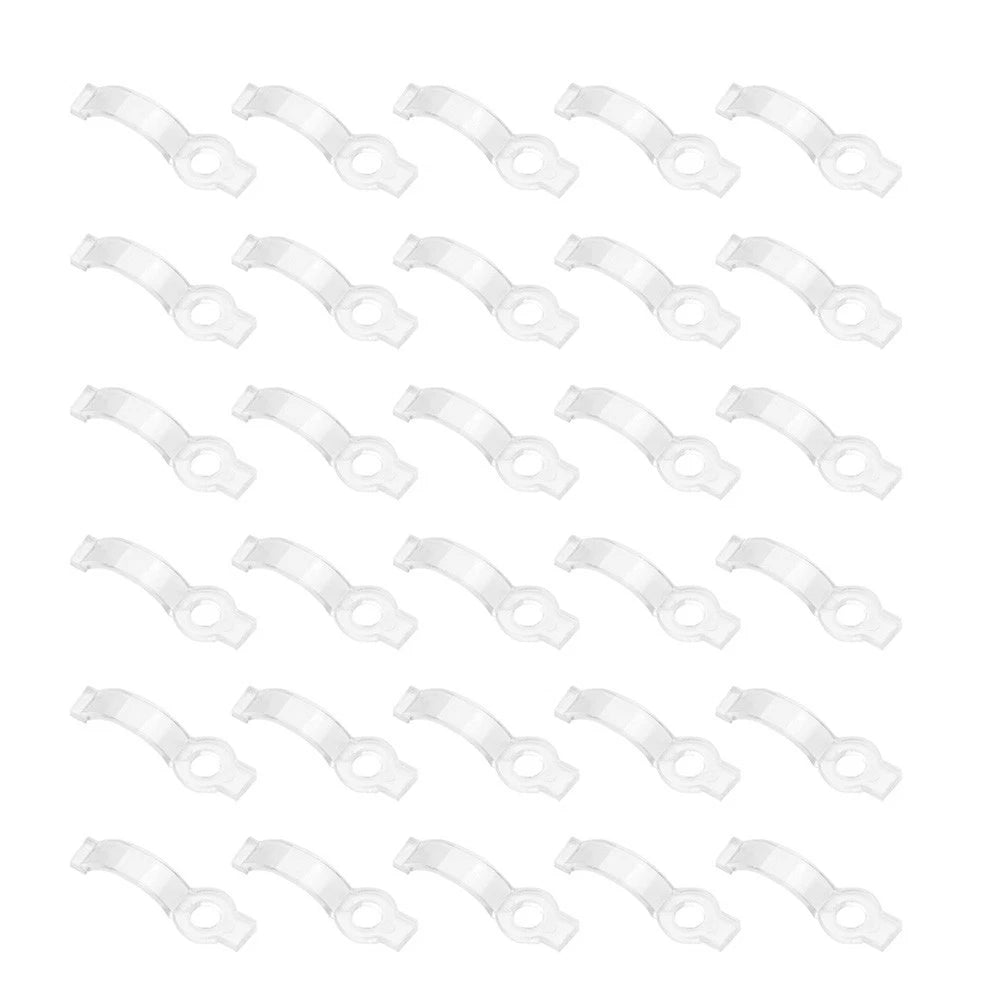 Set of 100 Bracket Clips for 5050 RGB LED Strip Light