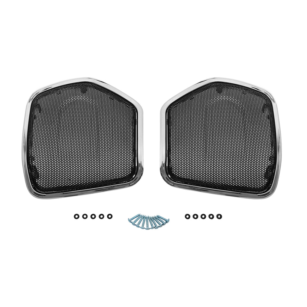 Saddlebag Lid Speaker Grills for Indian Chieftain (2019–2023)