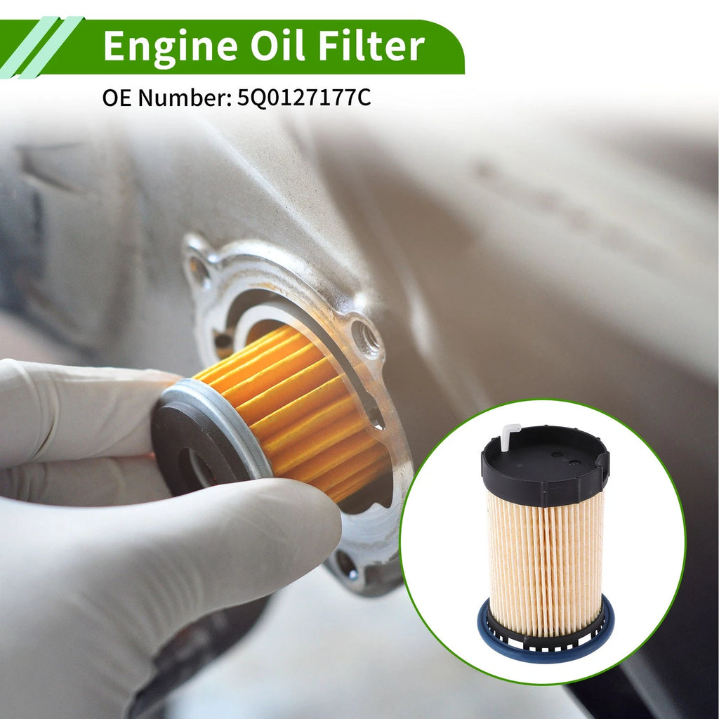 Engine Oil Filter Replacement for Audi A3 2.0L Diesel (2005–2015)