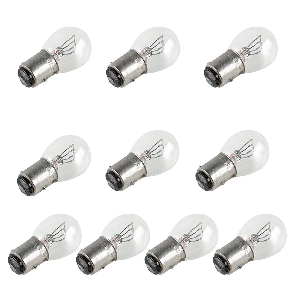 10pcs 6V Tail Light Bulb 1154 21/5W for Honda XL80S (1979–1982)