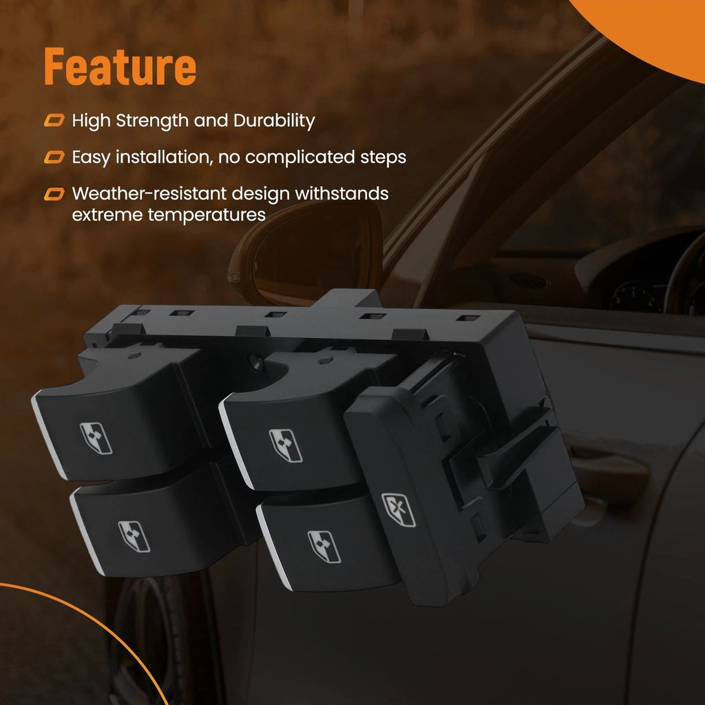 Electric Control Window Switch for VW Tiguan, Touran, Passat B8 (2015–Present) 5GM867255A