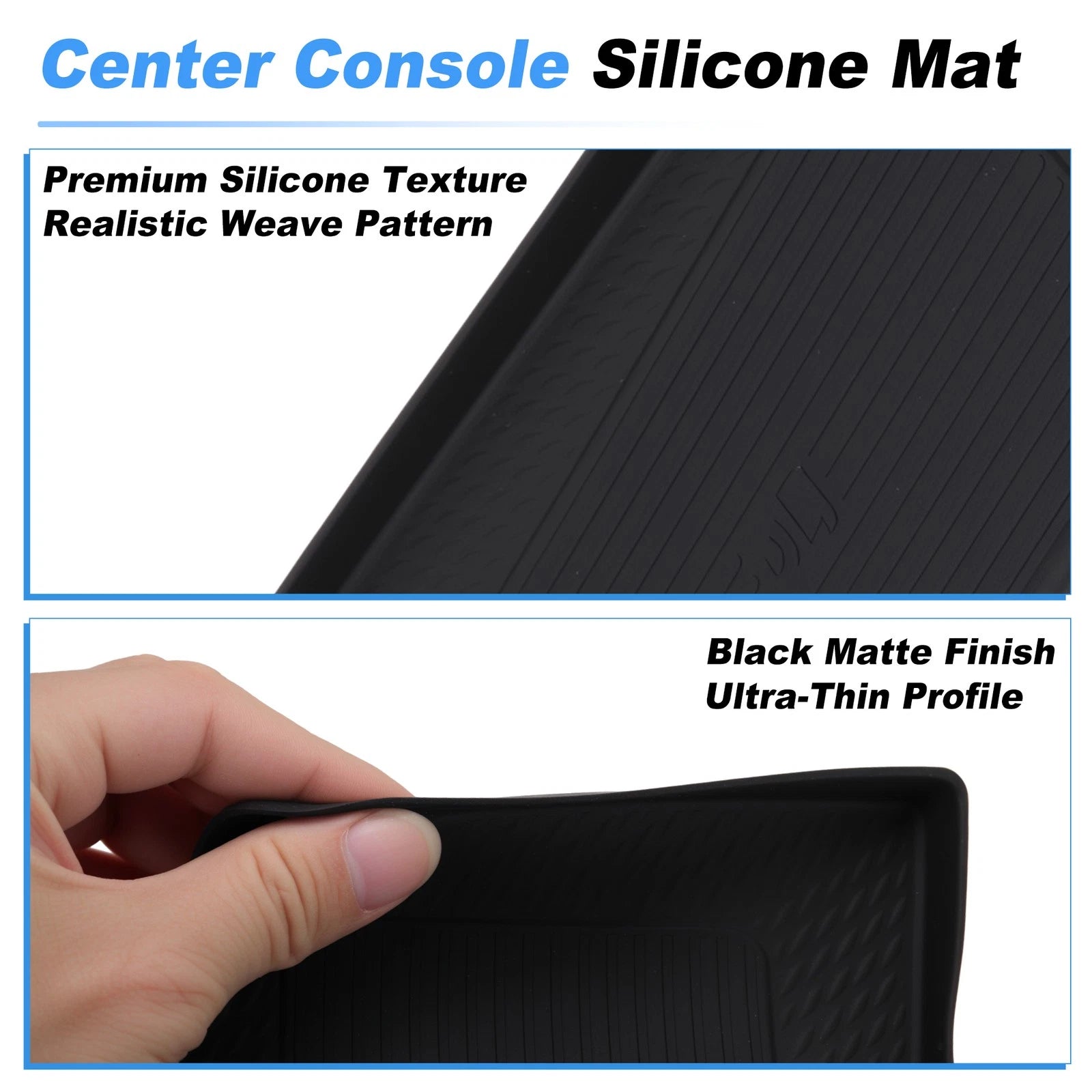 Center Console Silicone Mat for Lexus TX (2024–2026) Wireless Charging Pad