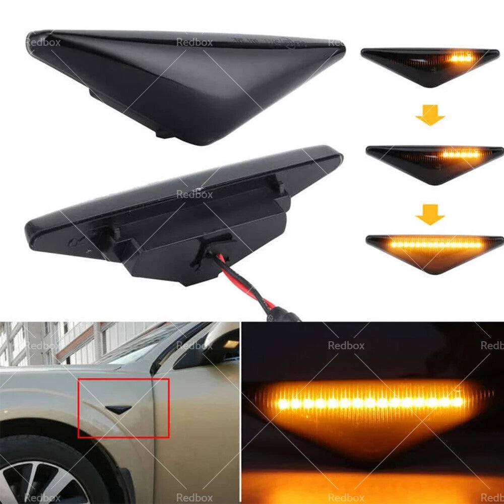 2X Side Flasher Light Indicator Guard for Ford Falcon (1998–2014)