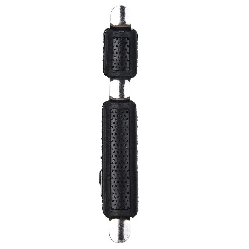 Reel Holder for Professional Use - Silver Soft Rubber Pad Stainless Steel