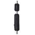 Reel Holder for Professional Use - Silver Soft Rubber Pad Stainless Steel