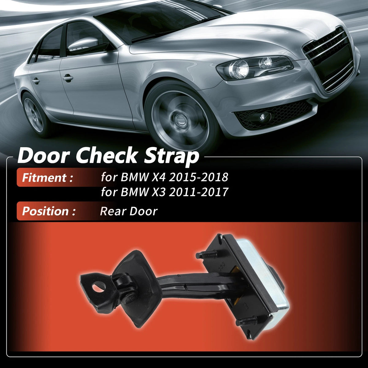Rear Door Check Strap Replacement for BMW X4 (2015–2018)