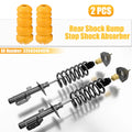 Rear Shock Bump Stop Kit (2 Pcs) for BMW X3 (2005–2010)