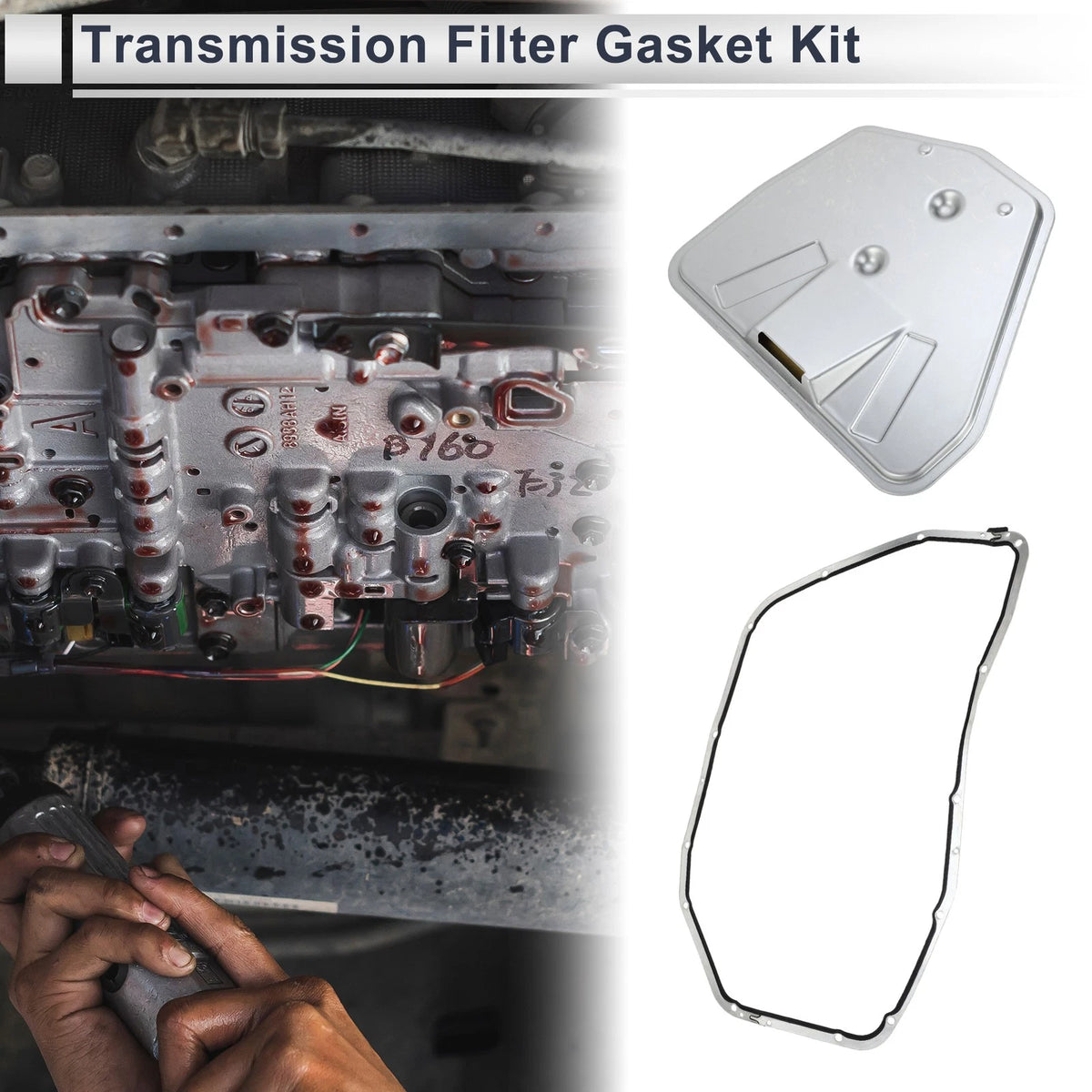Transmission Filter Gasket Kit for Audi A4 Quattro 09E 6HP26 (2000–2016)