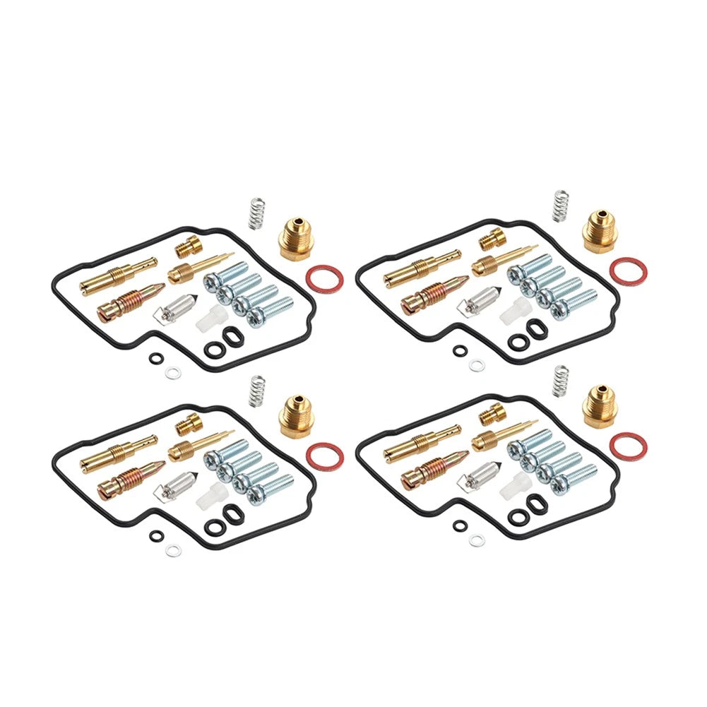 4X Carburetor Repair Kit Float Diaphragm for Honda CBR600F (1987–1990)