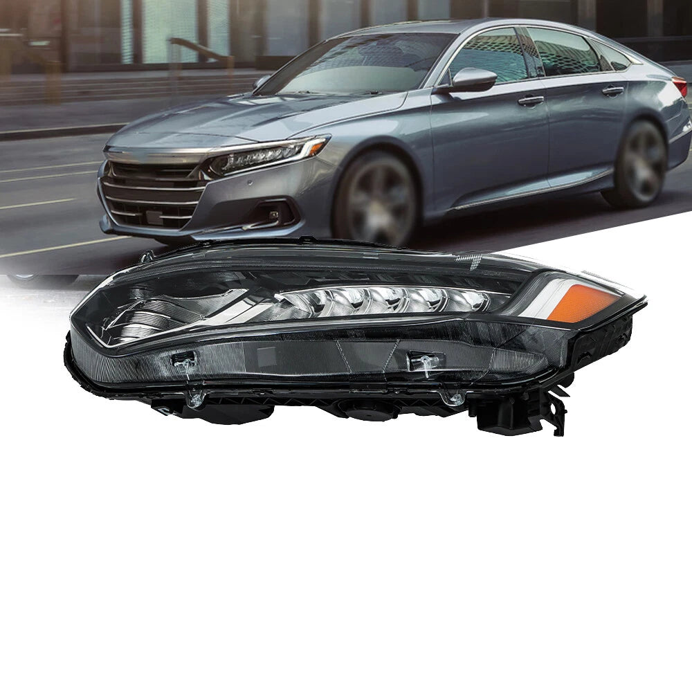 Headlight Assembly for Honda Accord (2018–2021) Left/Driver Side Halogen