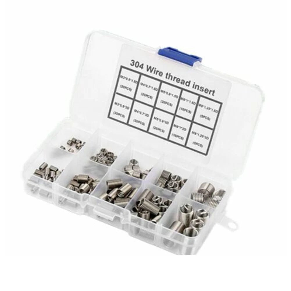 Helicoil Thread Repair Insert Kit for M3, M5, M6, M8