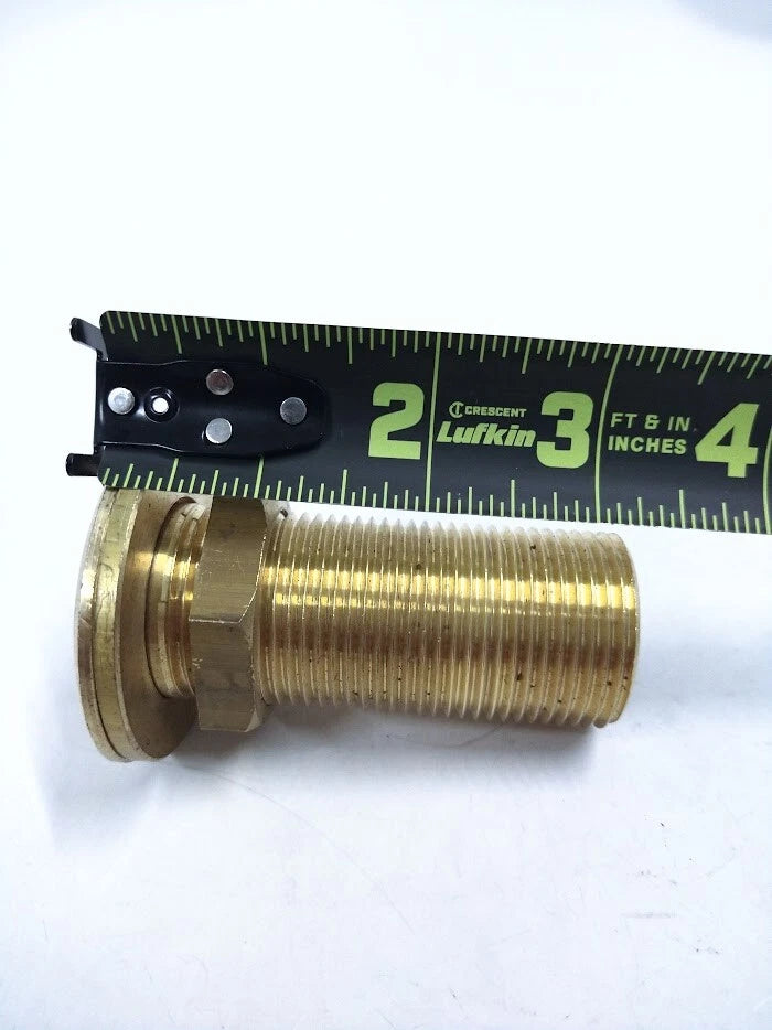 Groco TH-1500-W Bronze Through Hull Skin Fitting with Nut - 1''