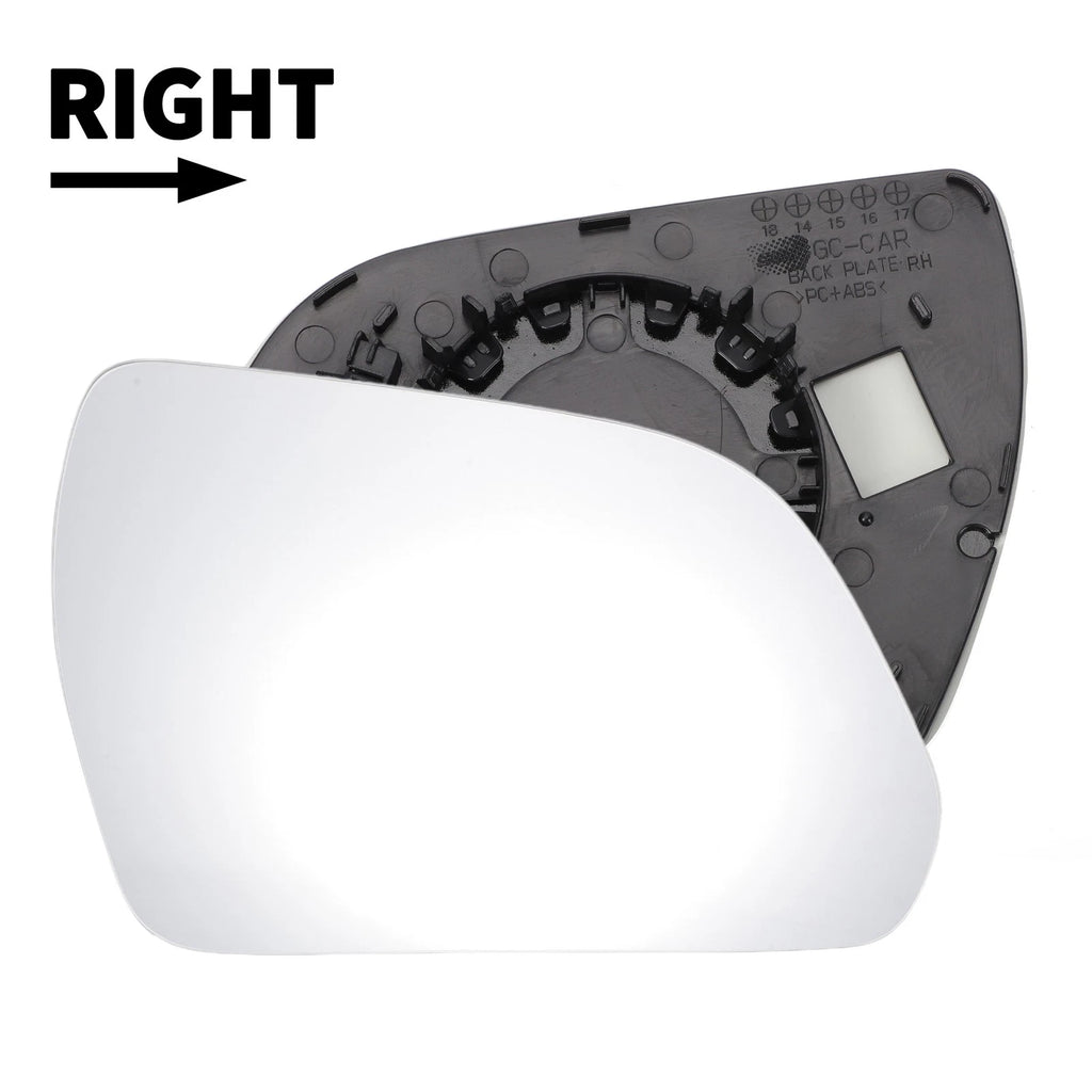 Right Side Mirror Glass Non Heated Replacement for Hyundai IX25 Creta (2014–2017)