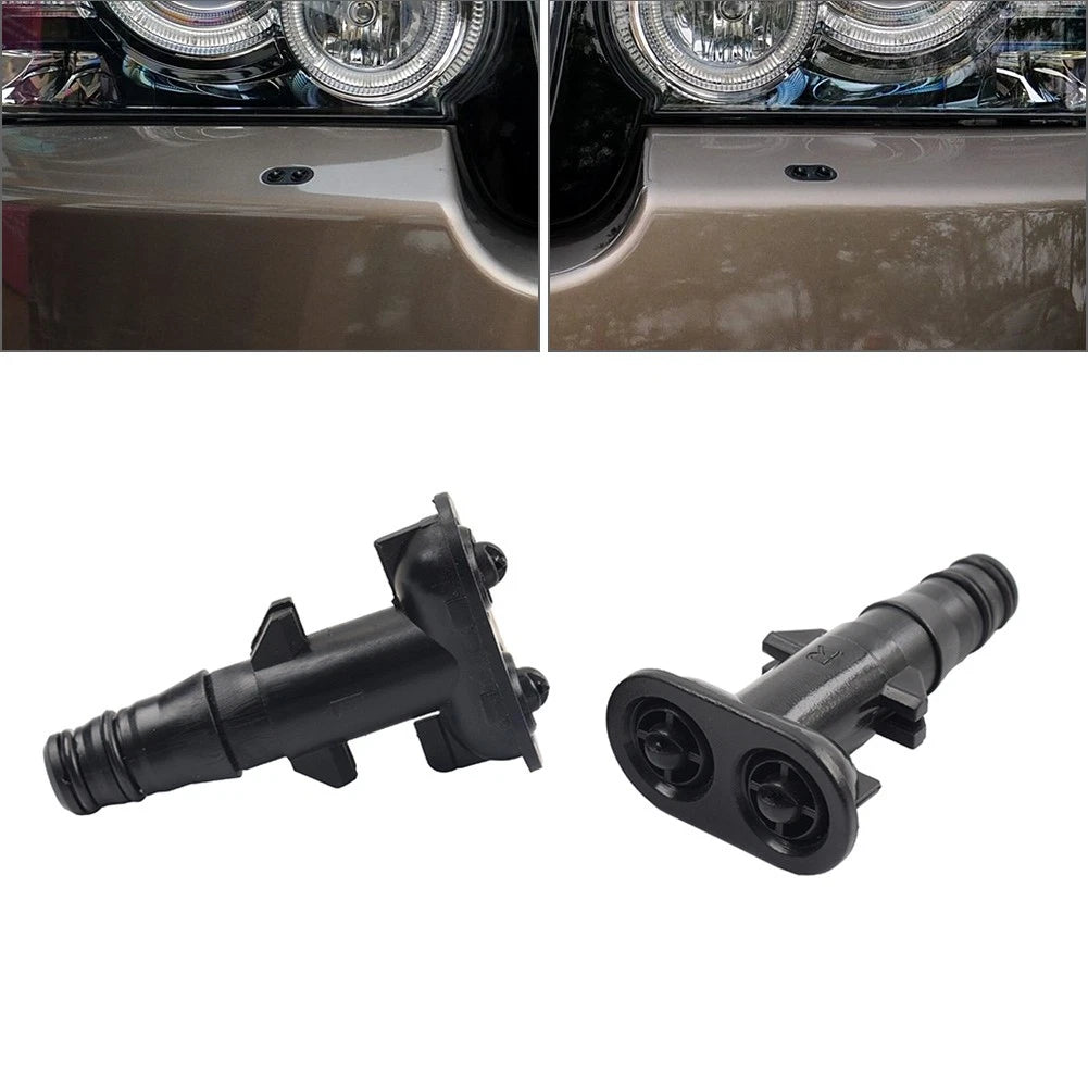 Pair Headlamp Washer Jet Sprayer Nozzle for Land Rover Range Rover (2010–2012)