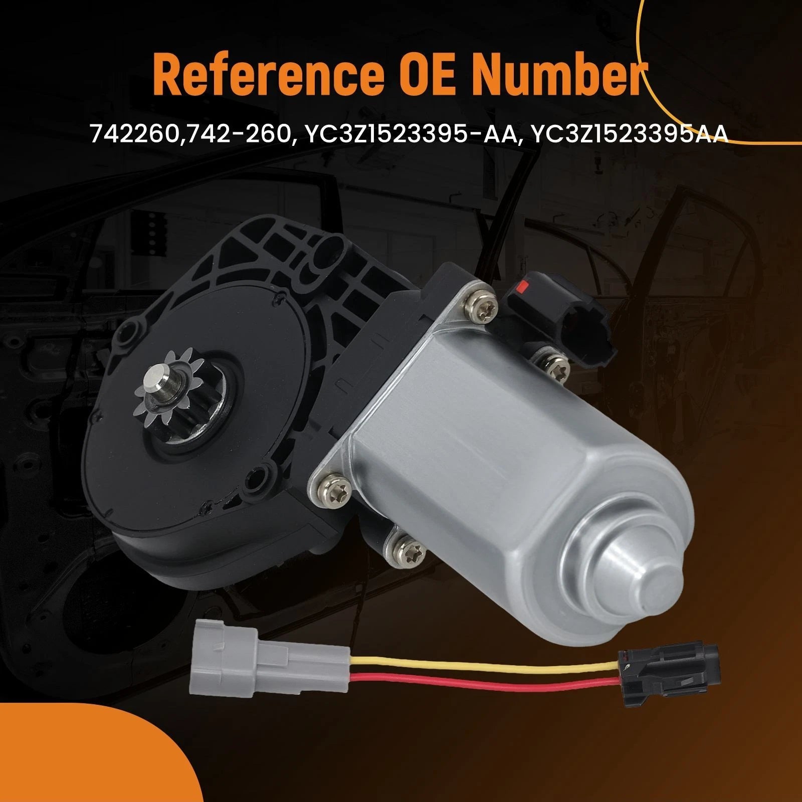 Front Left Window Motor for Ford Excursion (2000–2005) YC3Z1523395-AA