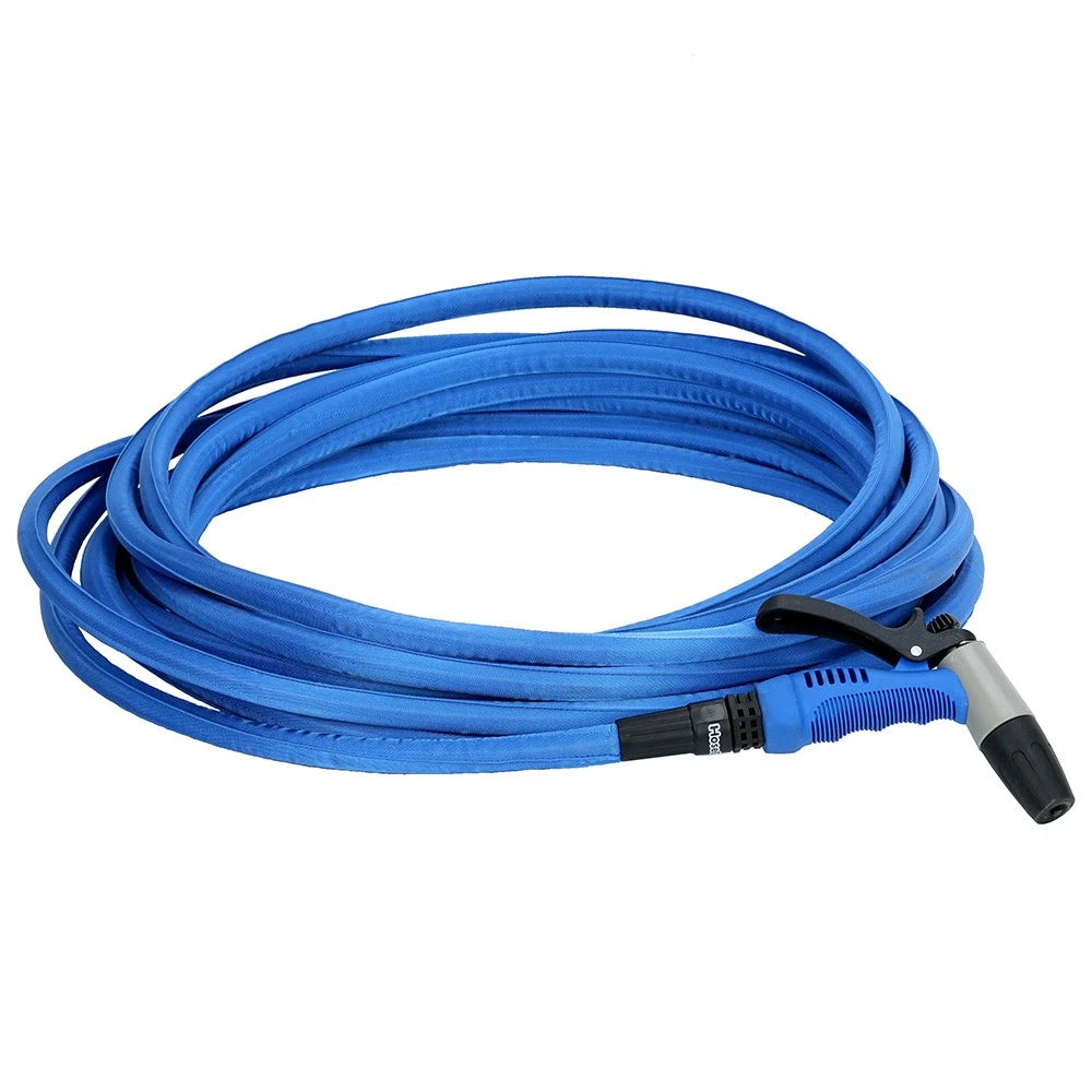 50' Flexible Hose Kit with Rubber Tip Nozzle for HoseCoil