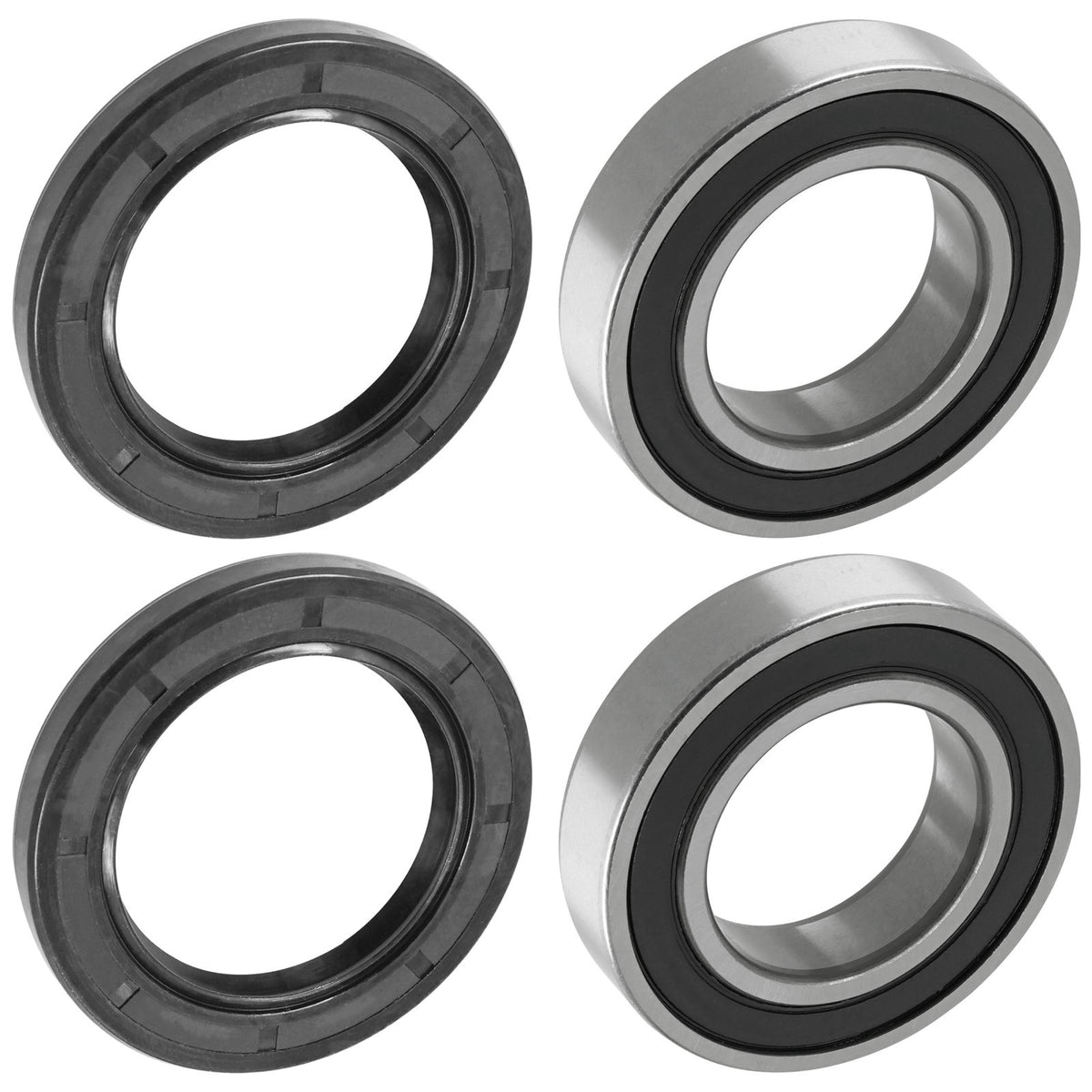 Rear Wheel Ball Bearings and Seals Kit for Suzuki LT-F160 Quadrunner 1991-2001