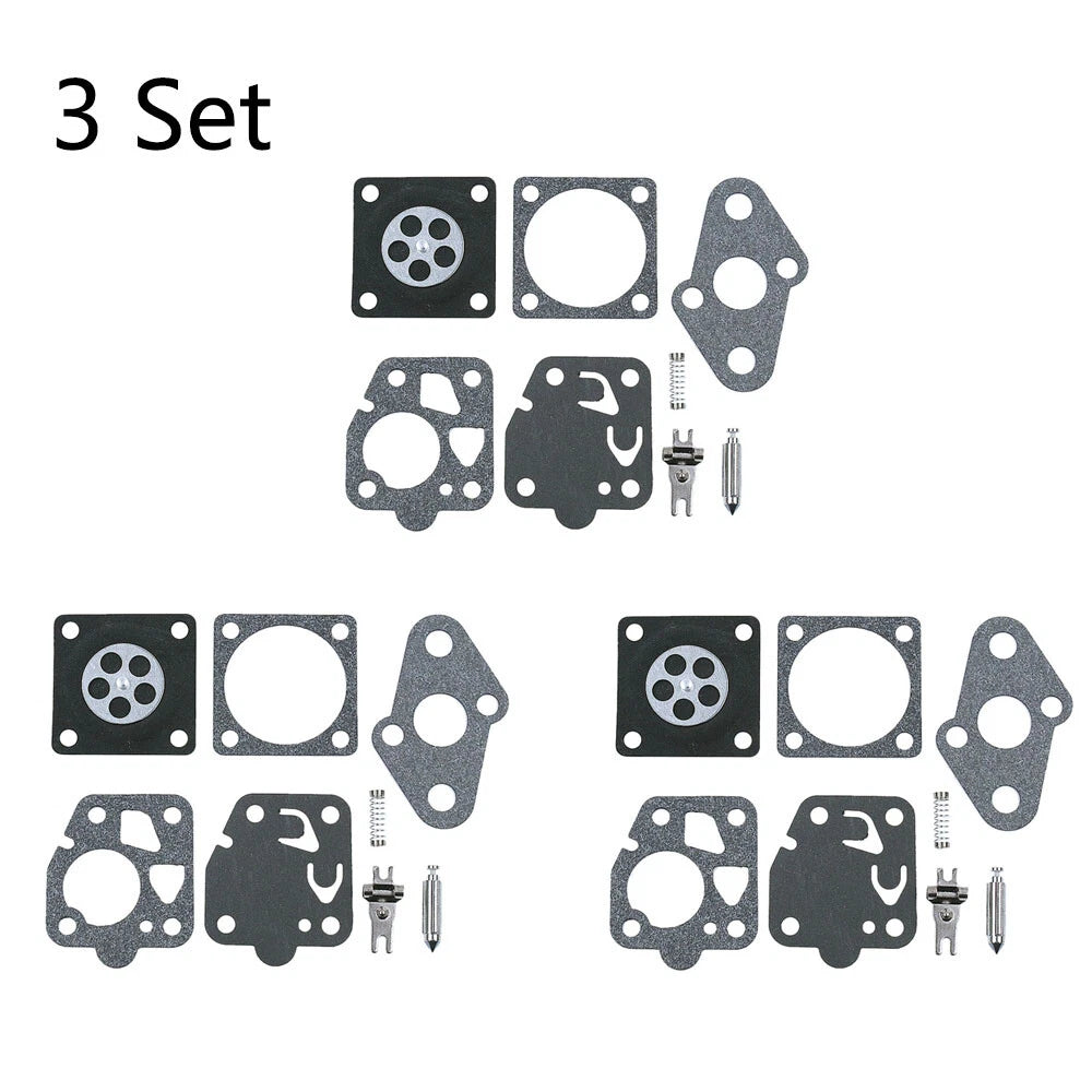 3X Carburetor Kit for Kawasaki TG20 TG24 TG25 TG33 TD24 TD25 TD33